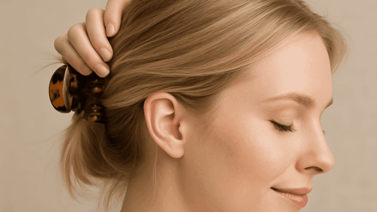 Haarklammer für sehr feines Haar